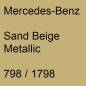 Preview: Mercedes-Benz, Sand Beige Metallic, 798 / 1798.